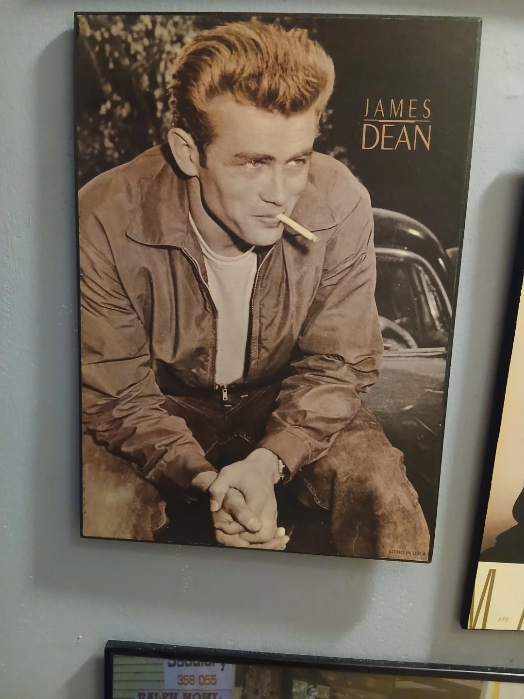 James Dean Portrait Print