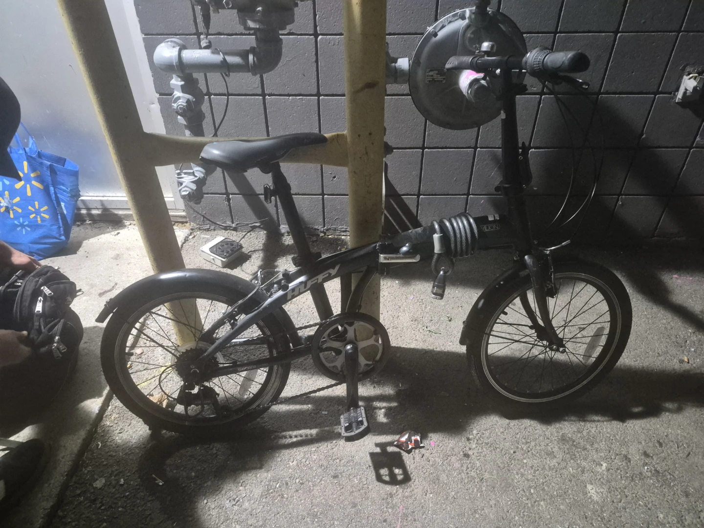 Huffy Black Folding Bicycle