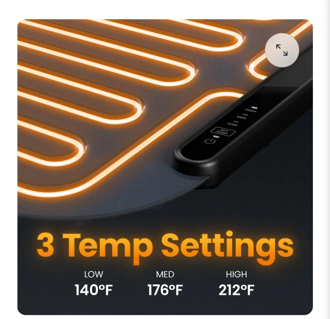 Chefman Rollable Warming Mat - photo 5