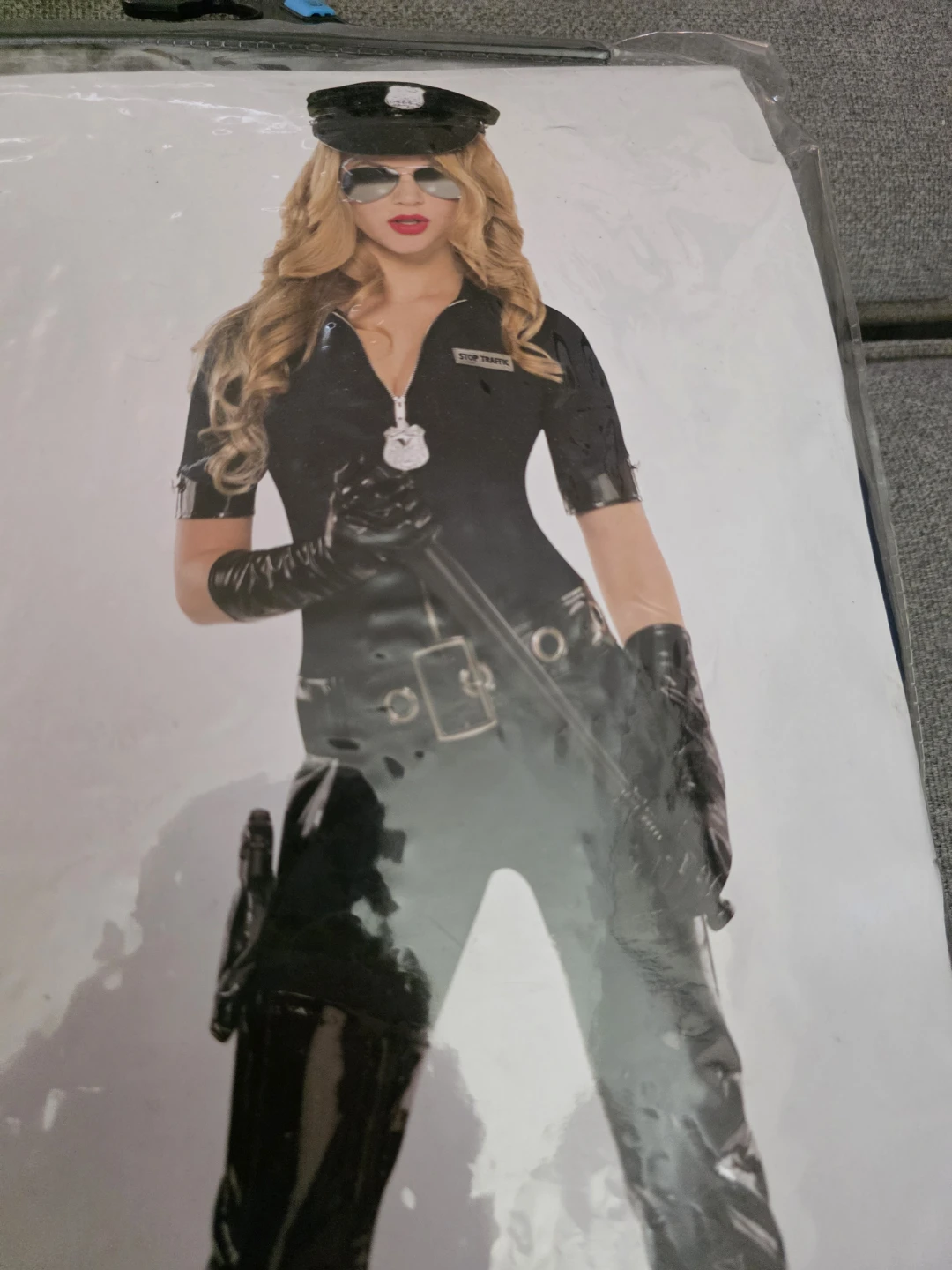 Womens Police Halloween Costume Large - photo 3