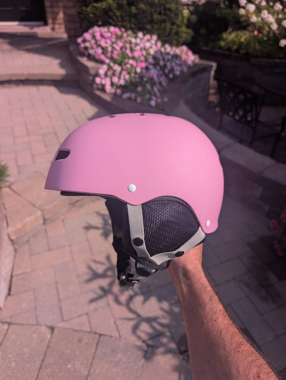 Girl's Ryde Pink Ski/Snowboard Helmet youth