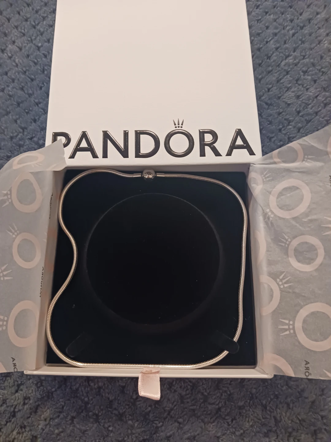Pandora Silver Snake Chain Necklace