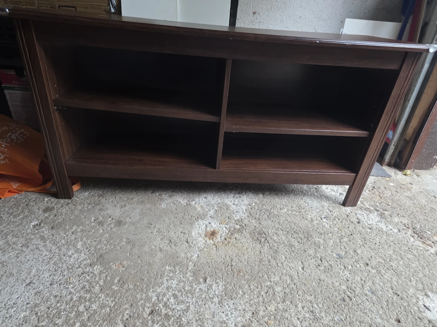 Dark Brown Media Console - photo 2