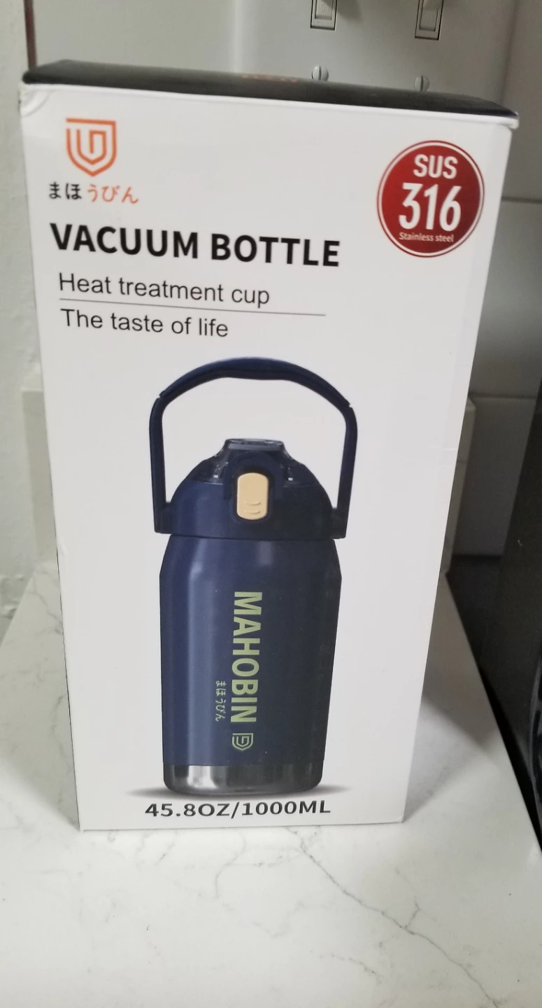 NEW 1000ML Red Vacuum Thermo Tumbler - photo 2