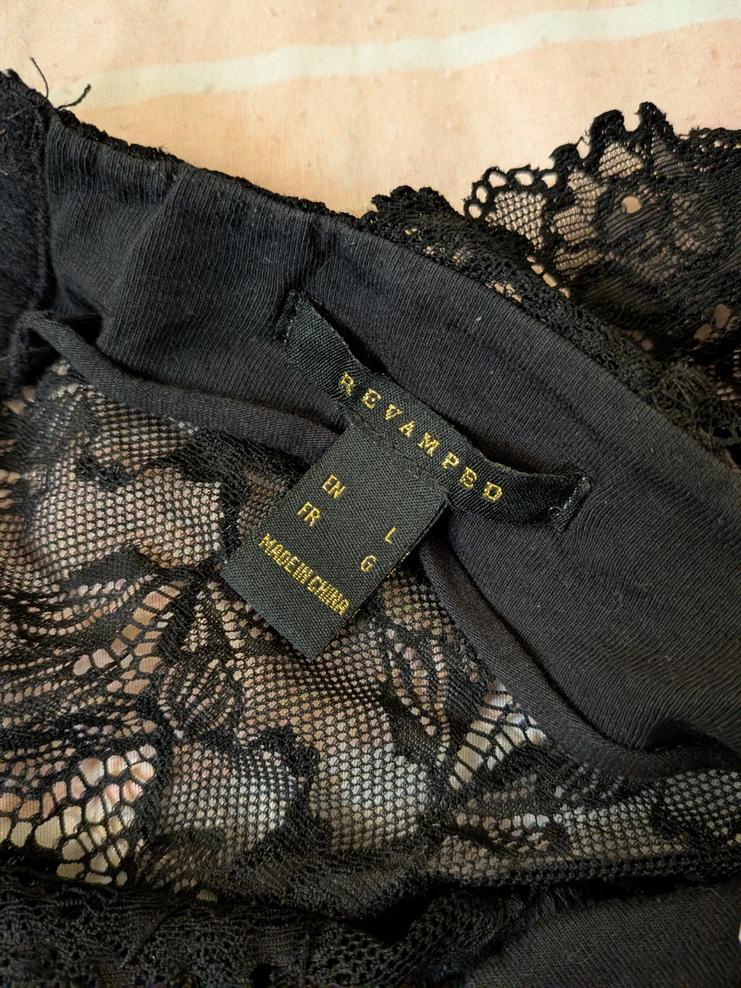 Black Lace Bralette - photo 4