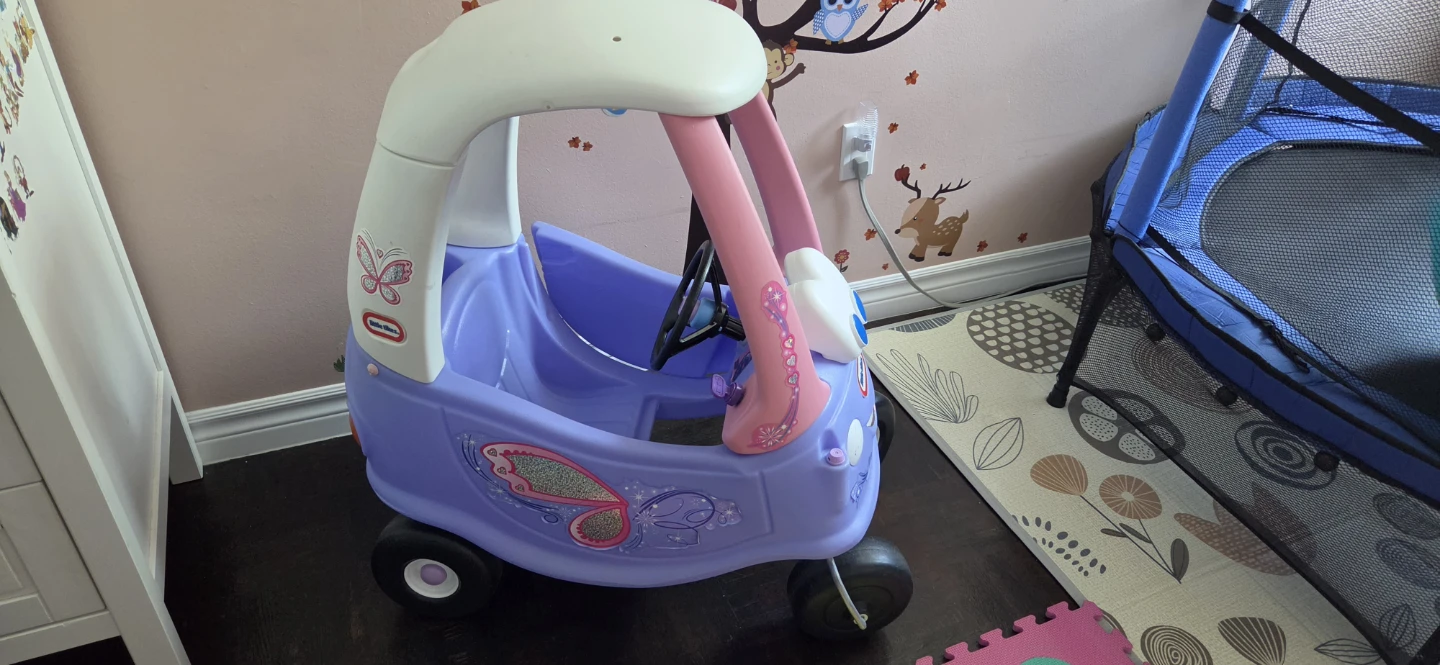 Little Tikes Cozy Coupe Ride-On Car - Purple Pink - photo 2