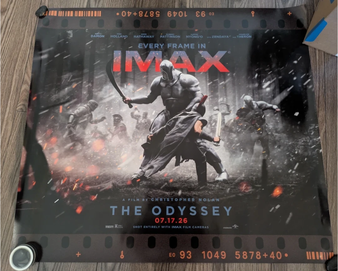 The Odyssey IMAX Movie Poster - photo 2