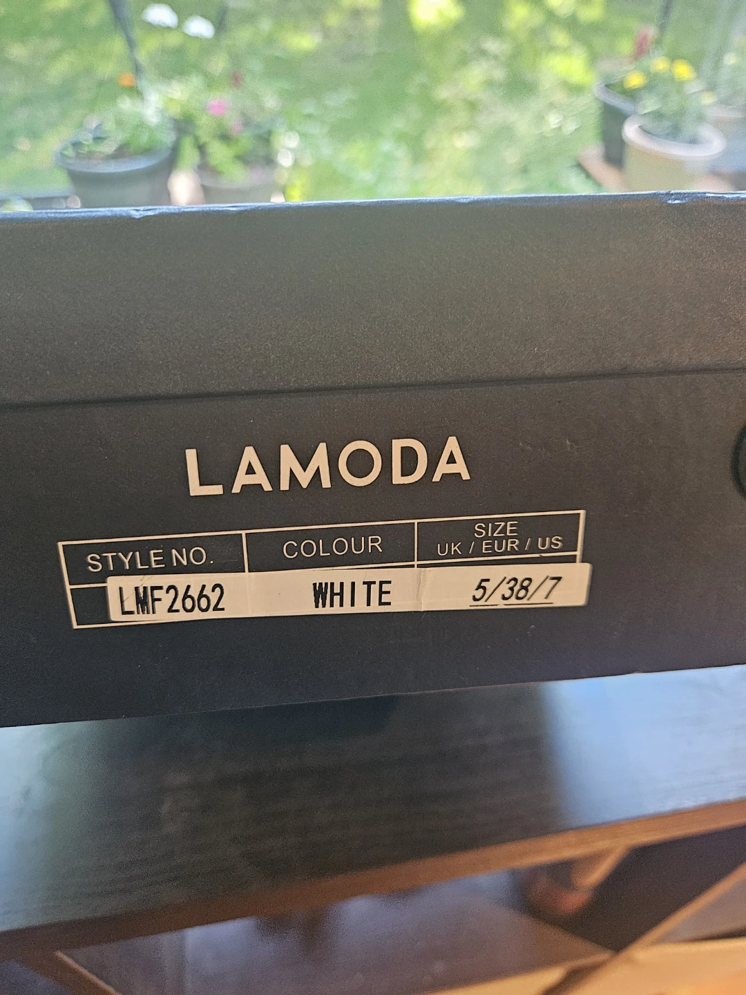 LAMODA White Platform Sandals Size 5/38/7 - photo 4