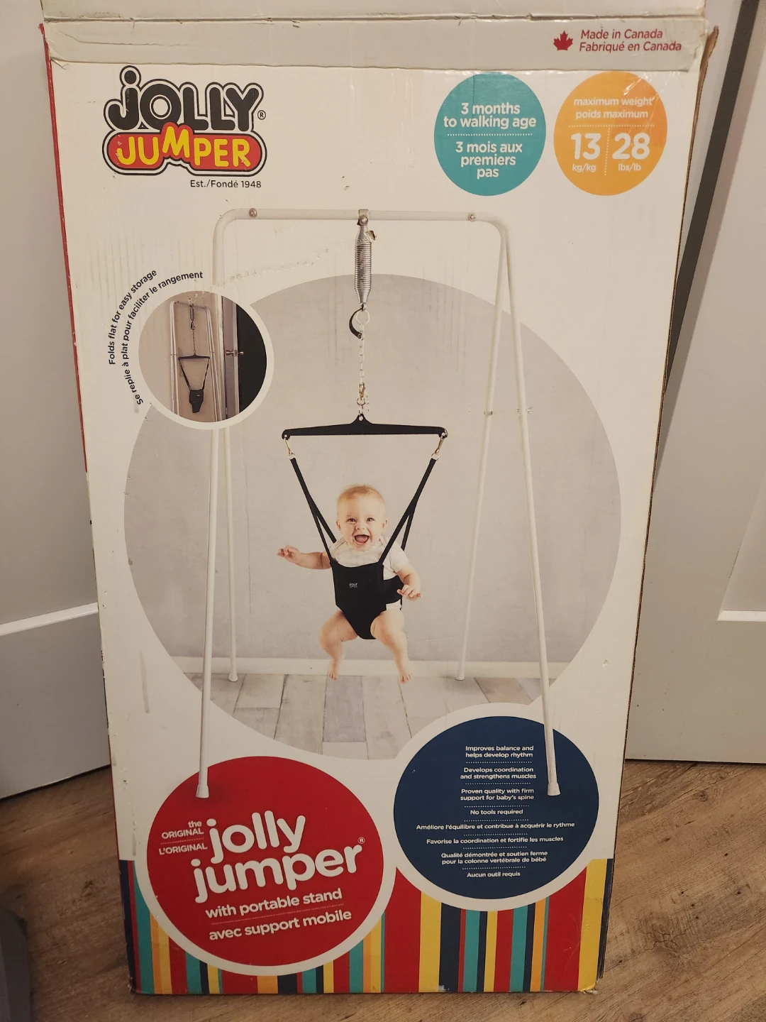 Jolly Jumper with Portable Stand