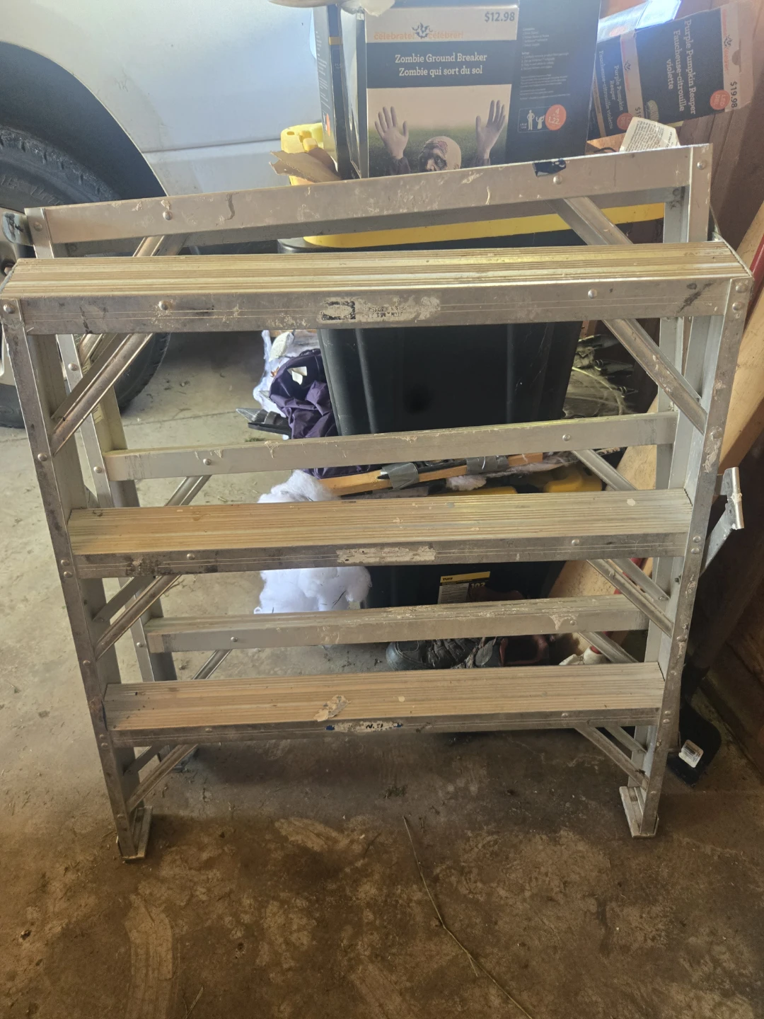 Aluminum Step Stool Ladder