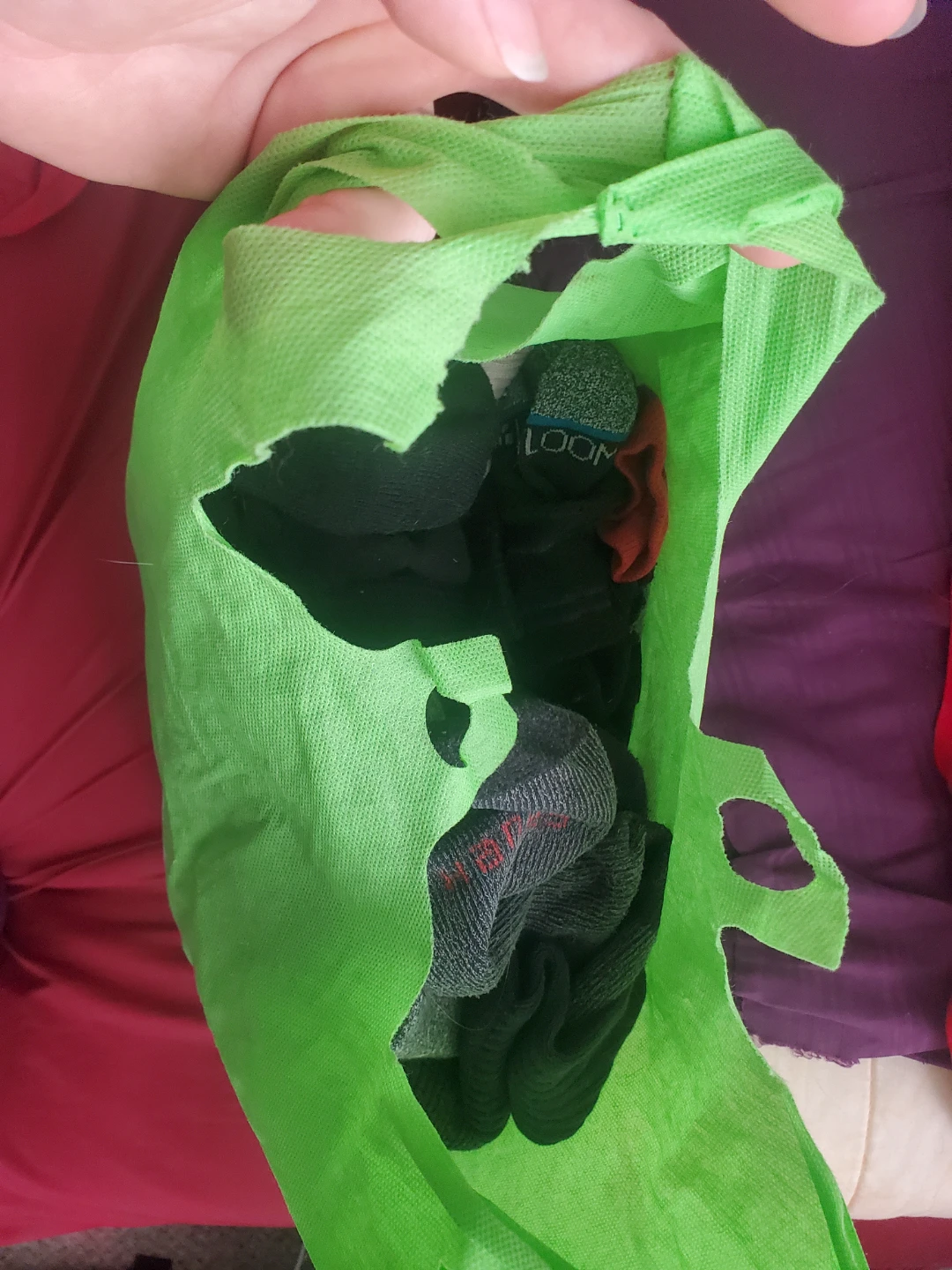 Bag of socks