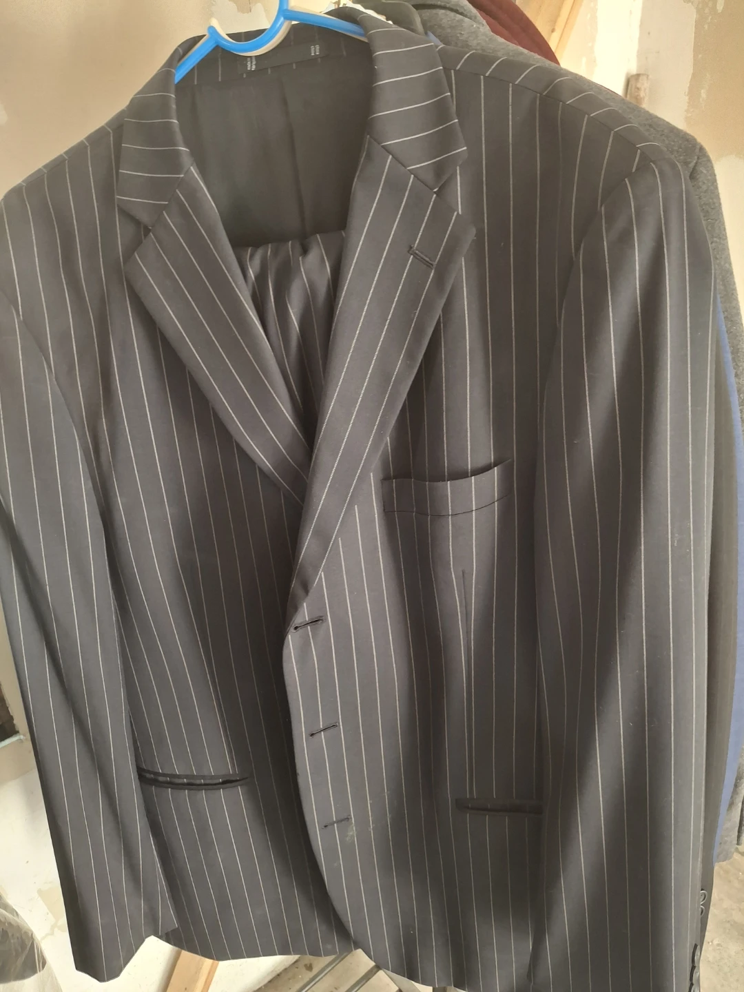 Emanuel Ungaro Pinstripe Suit Jacket