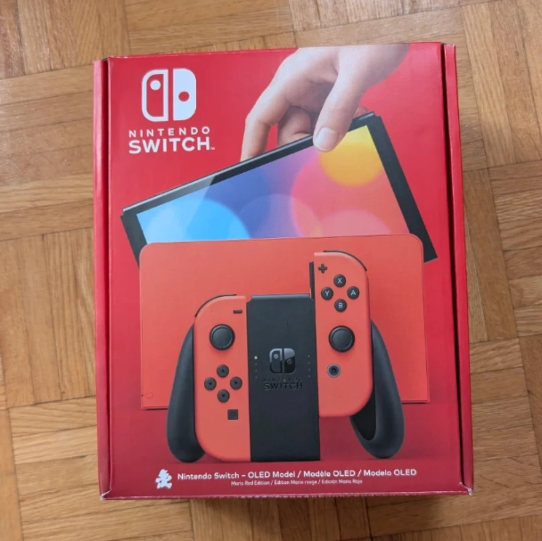 OLED Nintendo Switch Mario Edition BUNDLE - photo 2