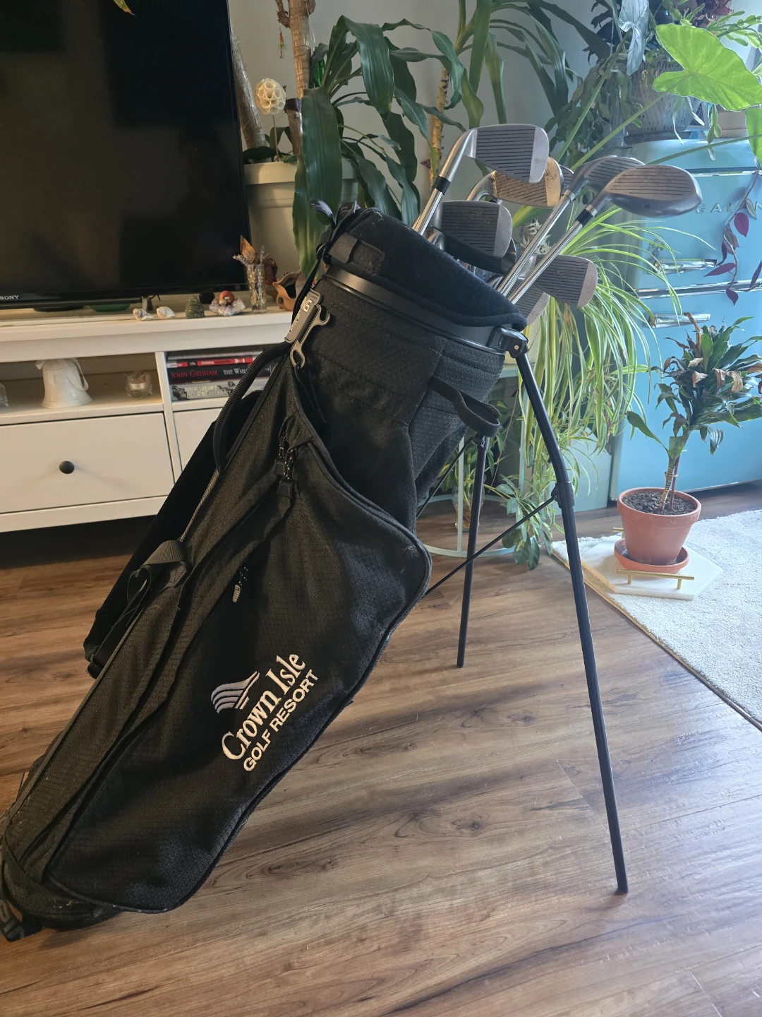 Wilson Golf Club Set/Ping Crown Isle Golf Bag + Accessories
