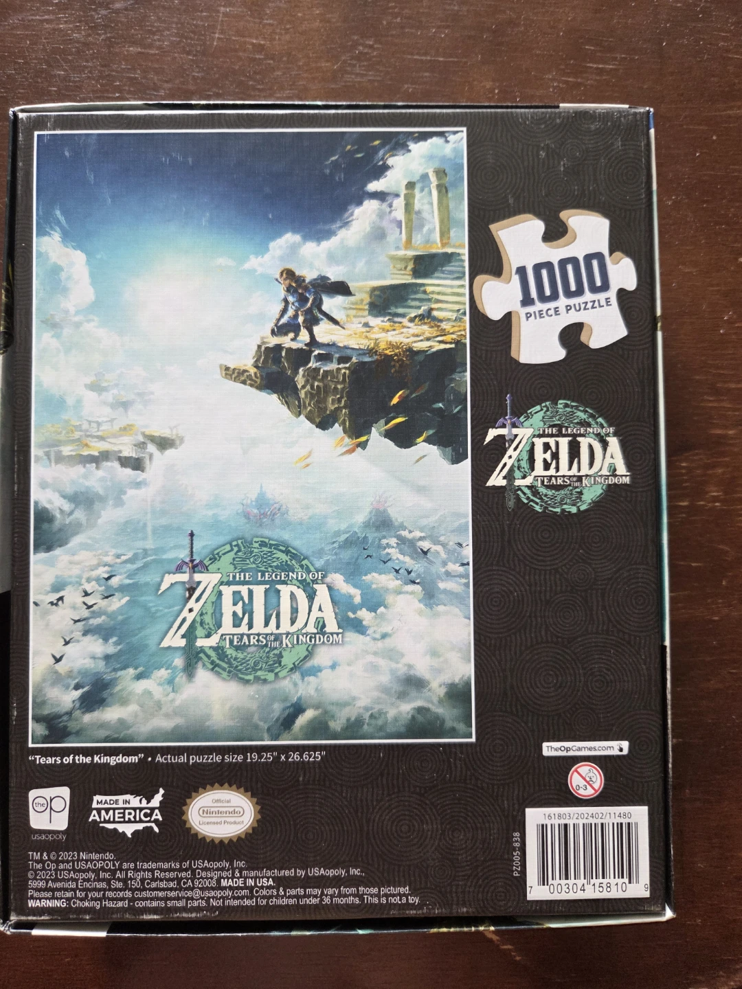 The Legend of Zelda: Tears of the Kingdom 1000 Piece Puzzle - photo 2