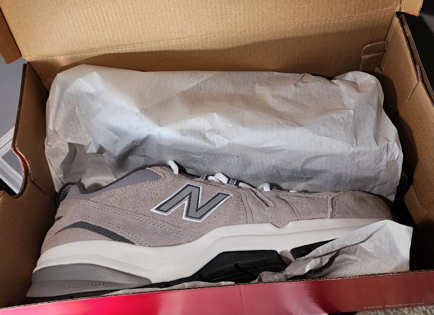 New! New Balance 10 1/2 Men's Grey Training Shoes - photo 3