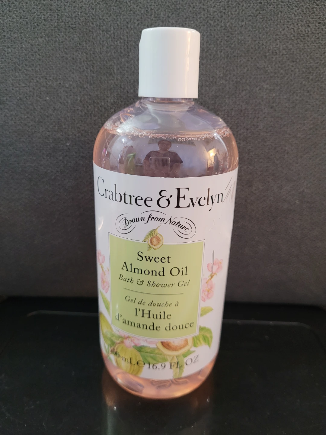 Crabtree & Evelyn Sweet Almond Oil Bath & Shower Gel 16.9 FL OZ