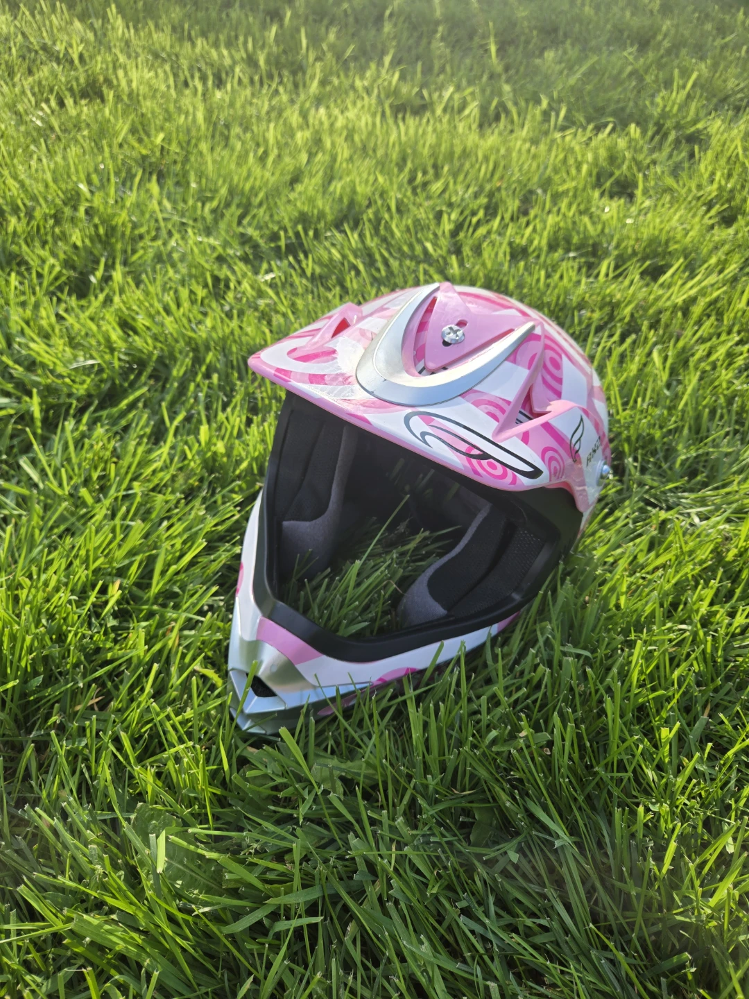 Pink Fulmer Off Road Helmet