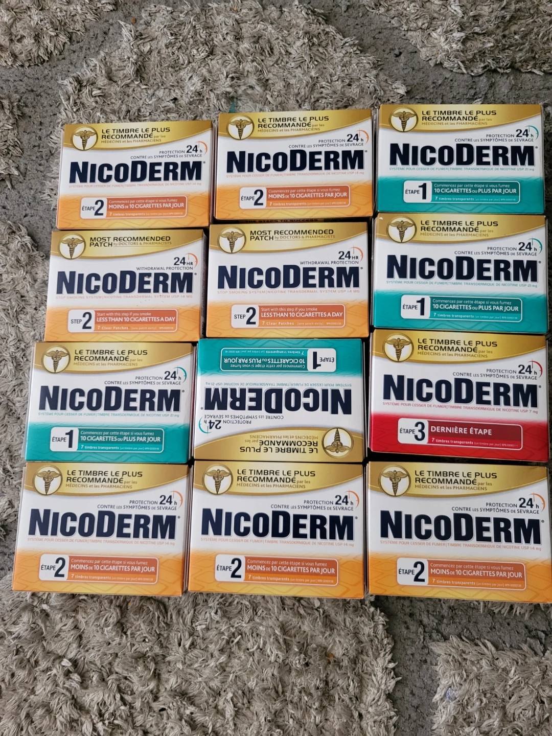 Nicoderm Nicotine Transdermal Patches
