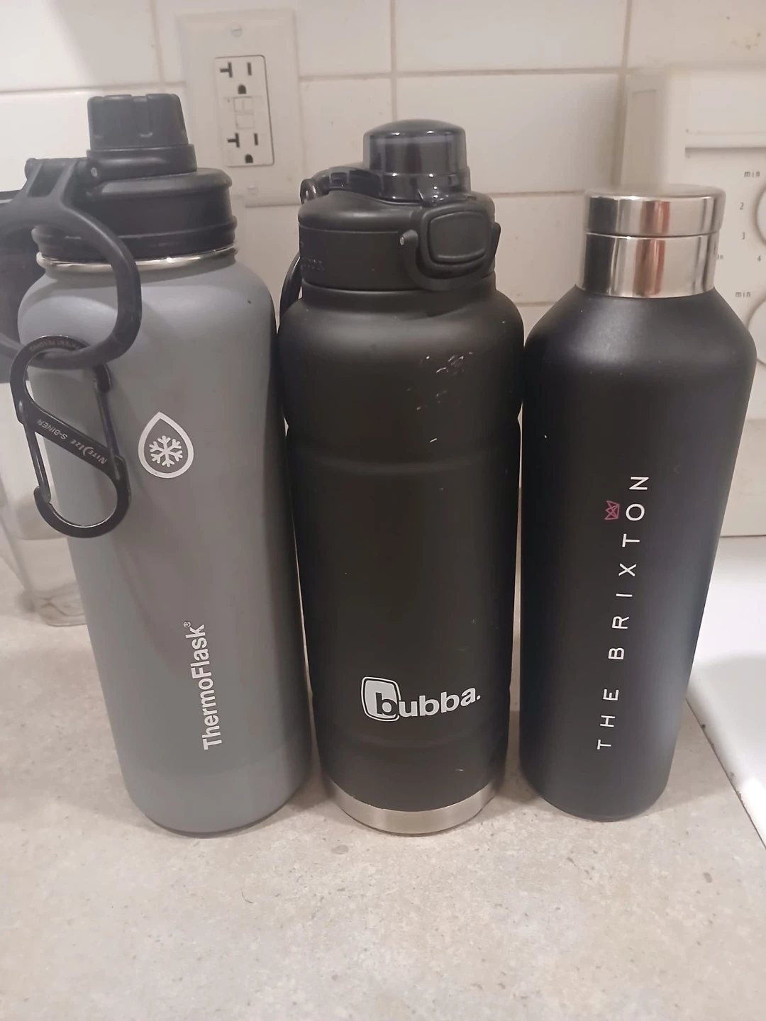 ThermoFlask, Bubba, and The Brixton Water Bottles