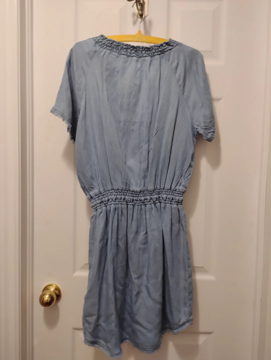 Blue Chambray Dress - photo 2