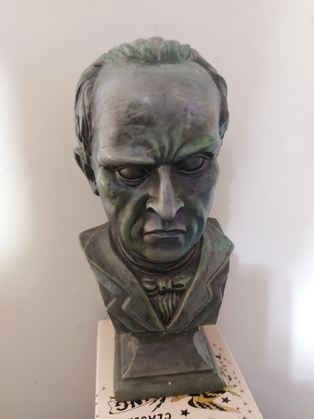 Vintage Man Bust Sculpture - photo 2