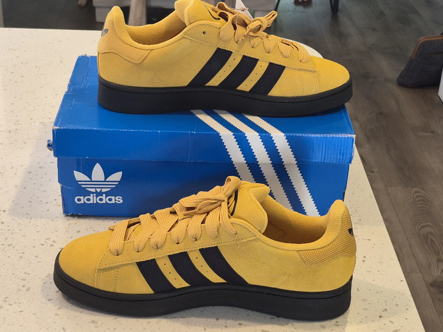 Adidas Campus Skate Shoes - Yellow/Black - photo 4