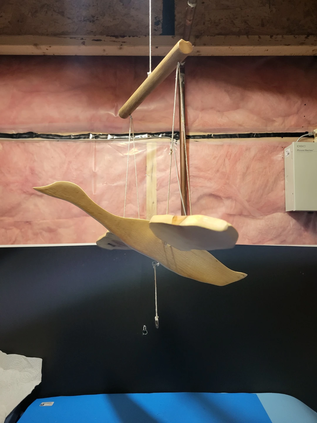 Artisan Flying Goose/ Duck Mobile Decor - photo 3