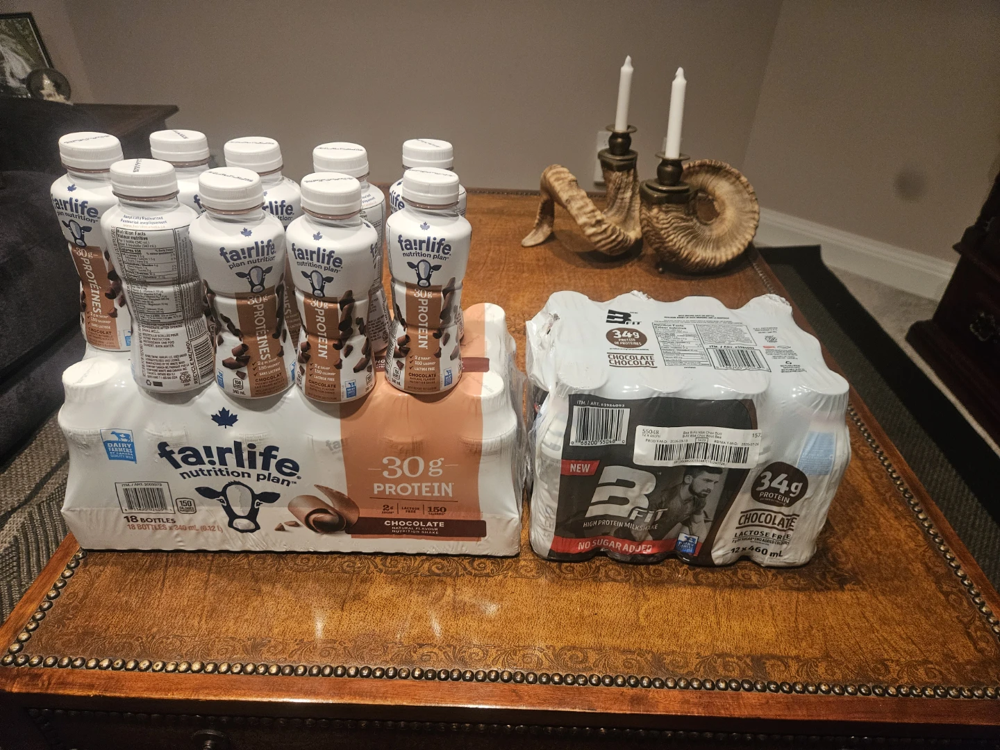 Protein Shake Bundle Fairlife & BioSteel B-FIT, few extras