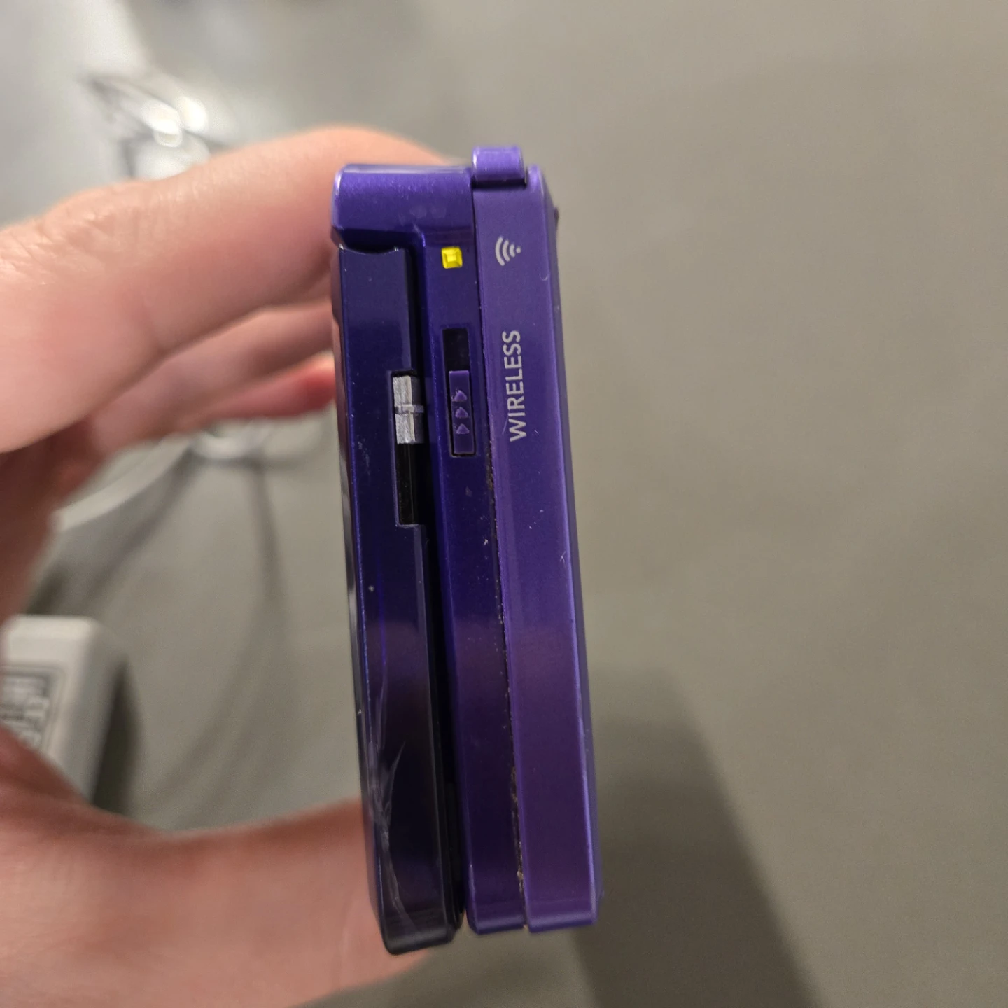 Nintendo 3DS Midnight Purple with Charger, stylus. - photo 5
