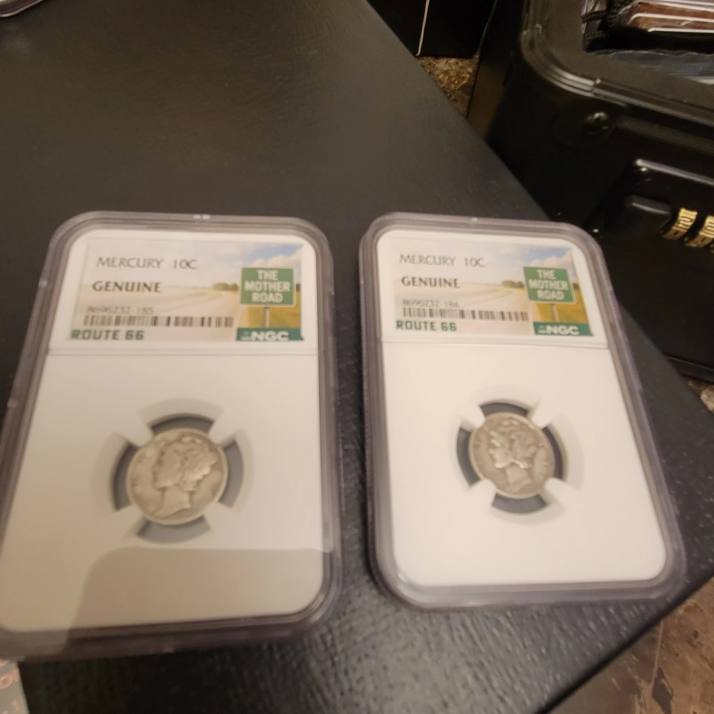 Mercury Dime 10C Coin - 1942 & 1943
