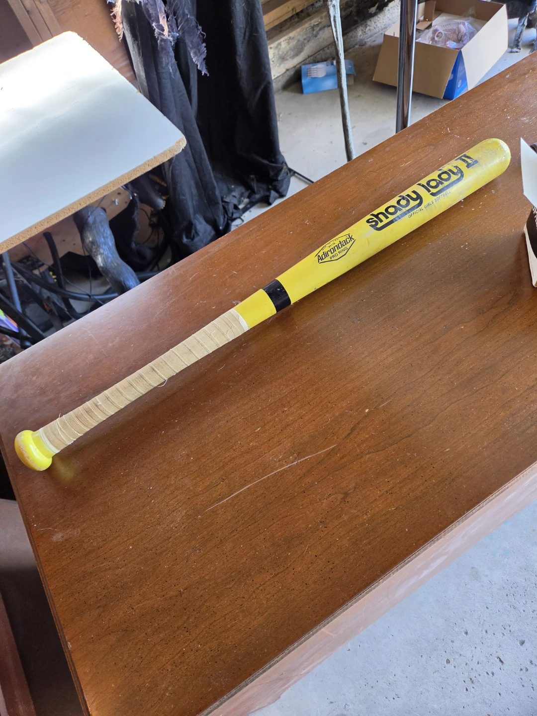 Adirondack Shady Lady II Softball Bat and Top Flite Ball