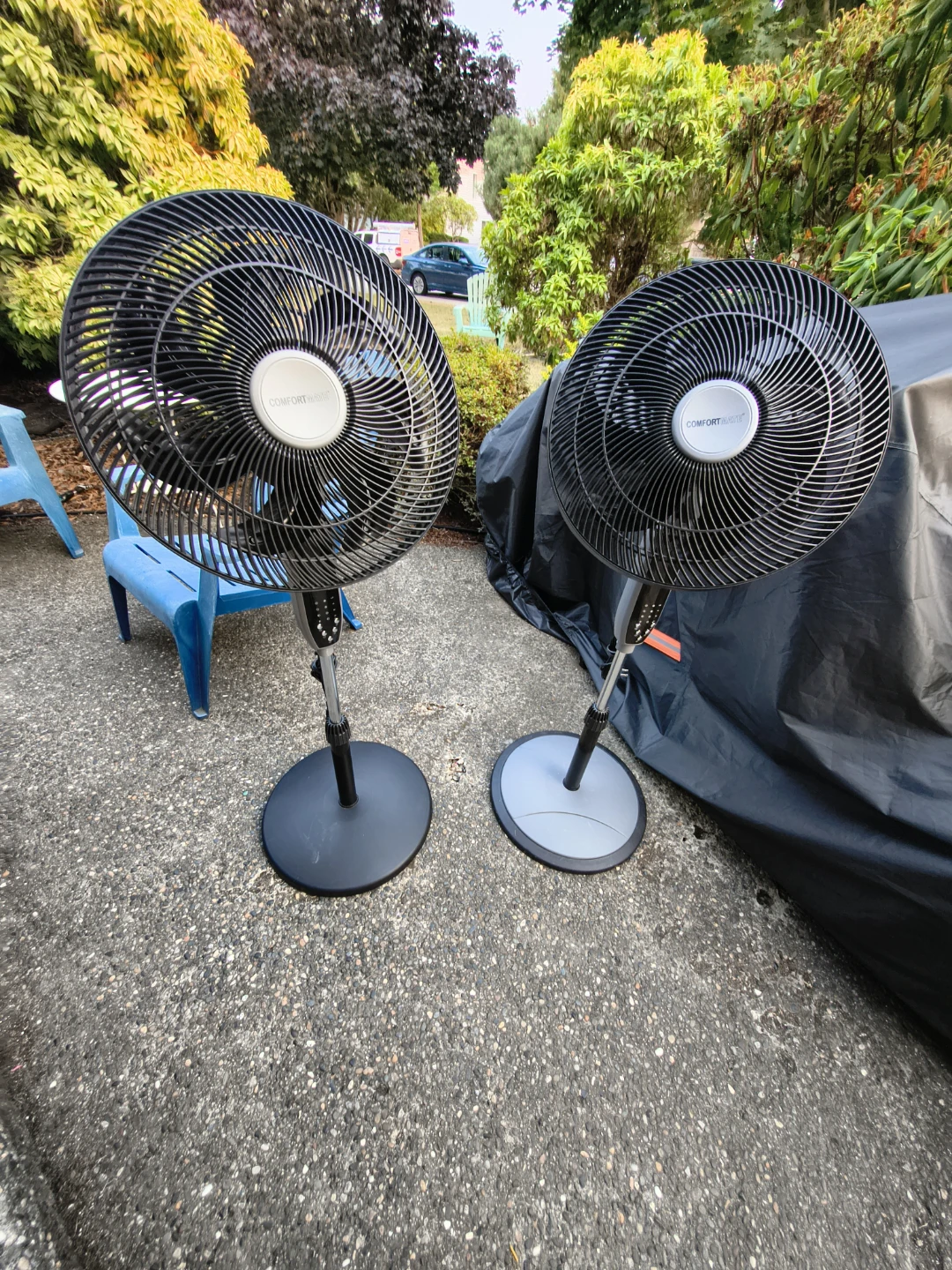 7 Blade Premium Electronic 16 in Pedestal Fan