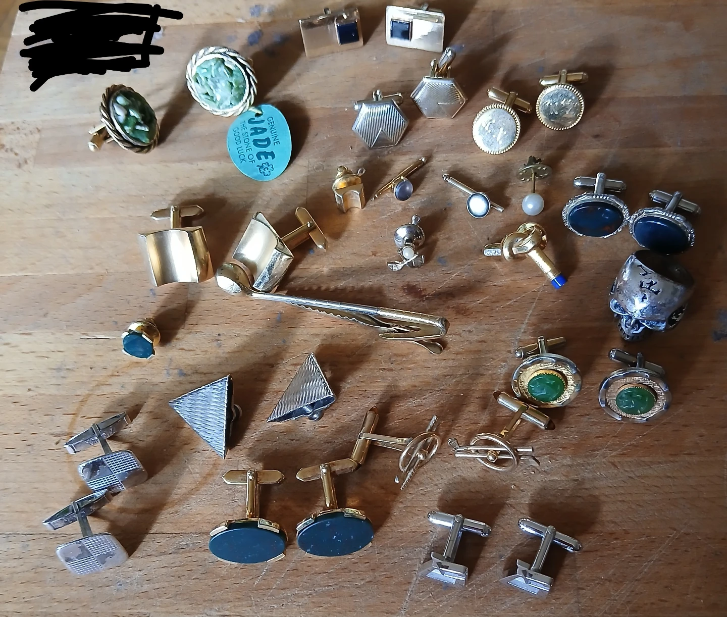 Assorted Cufflinks and Pins Collection - photo 2