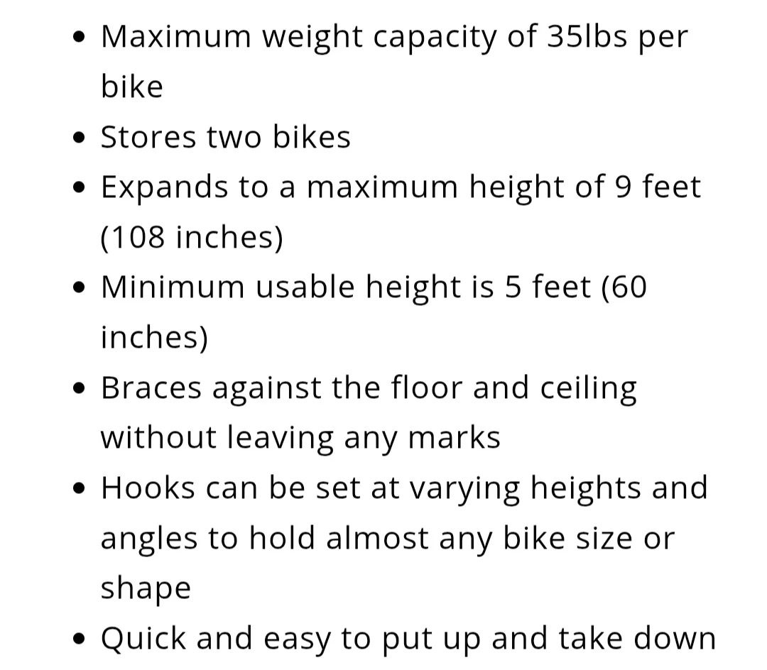 Vertical Bike Storage Rack - photo 3