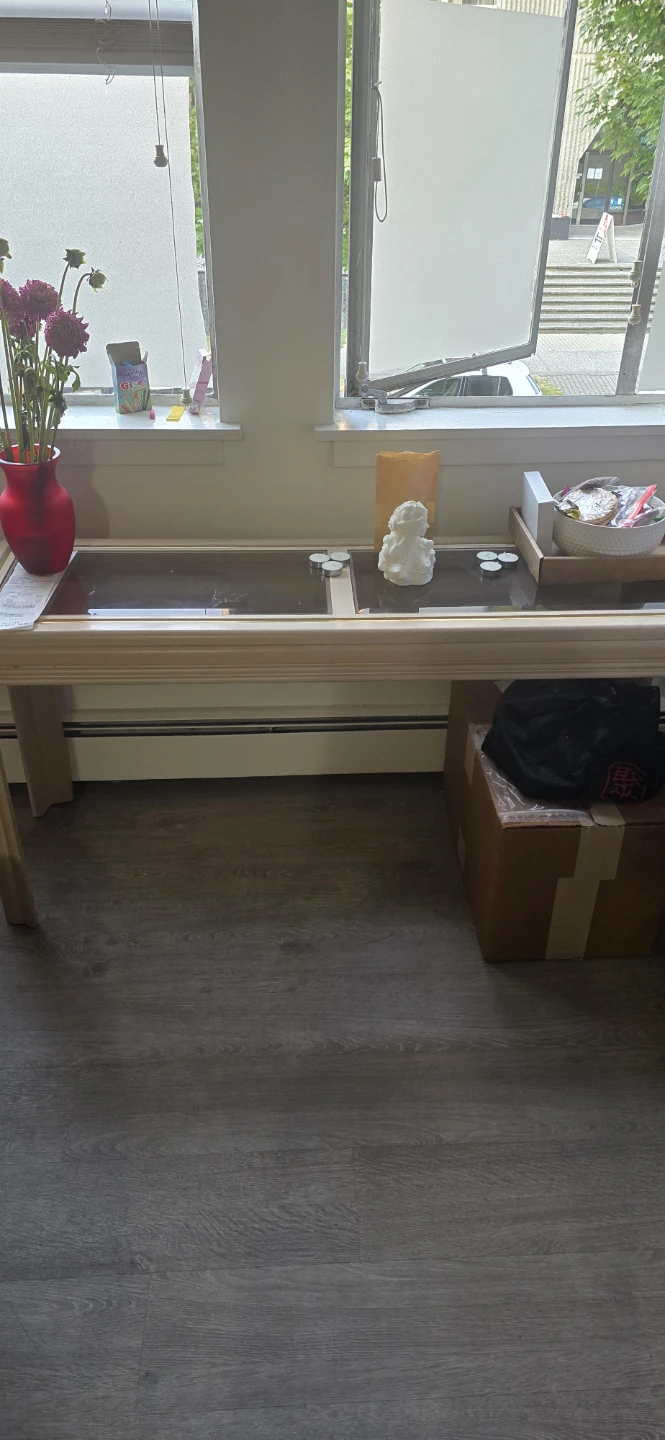 Glass Top Coffee Table