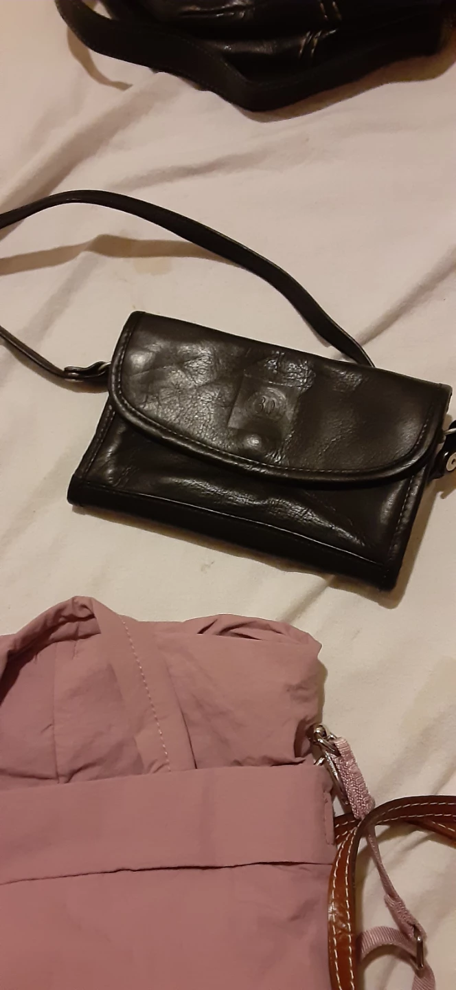Brown Leather Clutch/Wallet