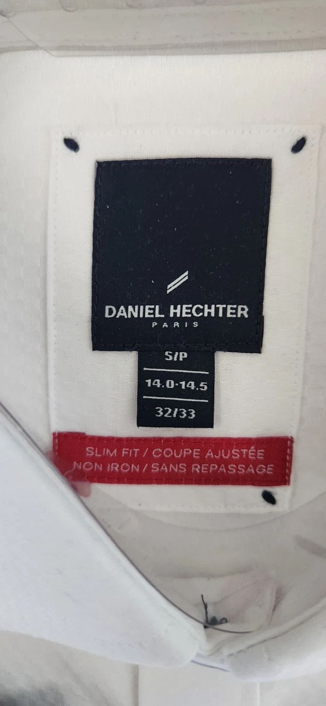 Daniel Hechter Paris Slim Fit Non-Iron Dress Shirt - photo 2
