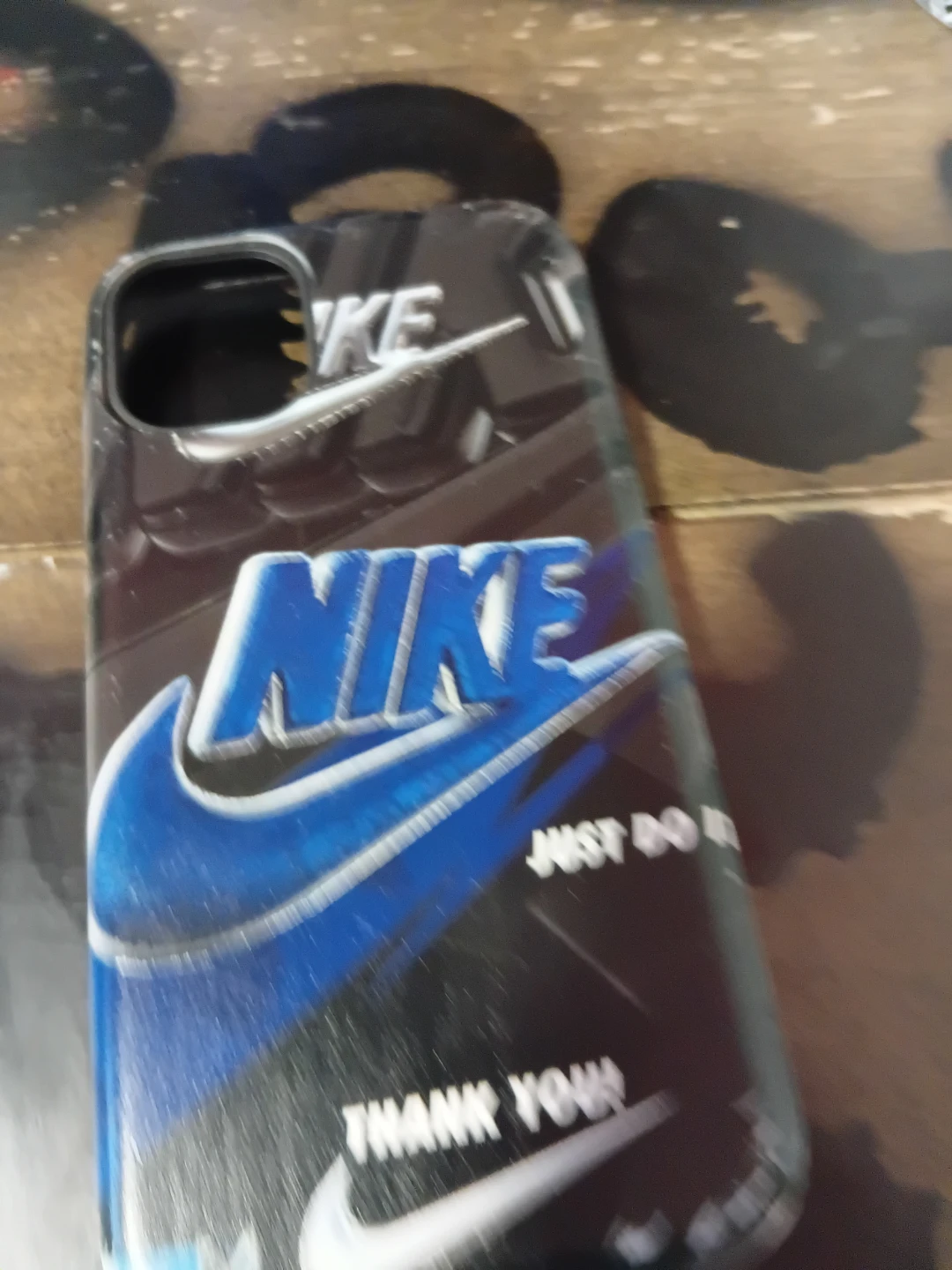 Red iPhone 11 Phone Case with Nike Design - photo 3
