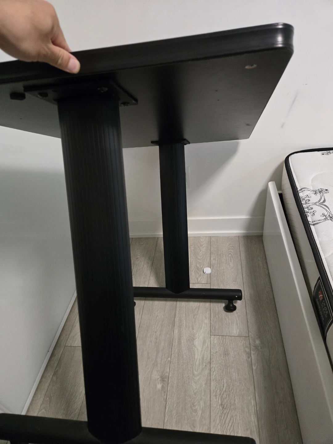 Black Rectangular Table - photo 2
