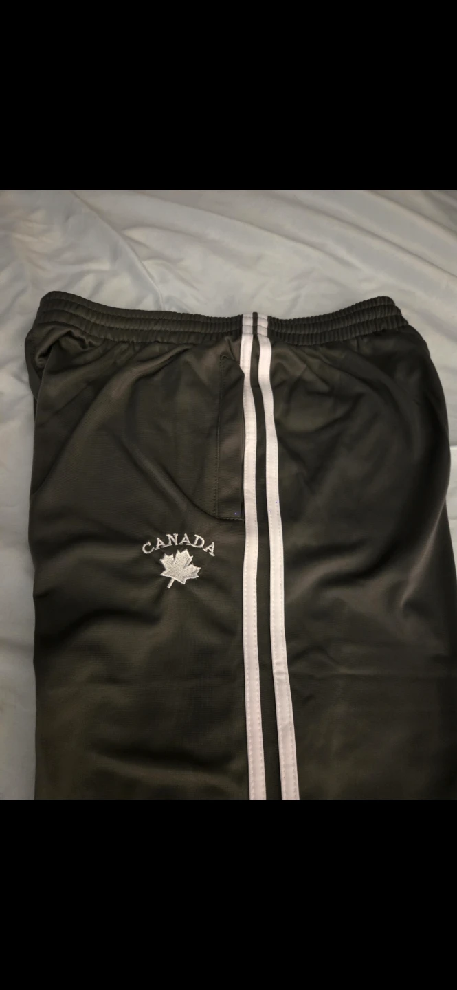 Track pants (NEW) - Charcoal grey. Size L Canada 40" length - photo 2