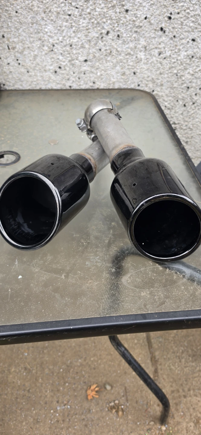 OEM Mopar Black Exhaust Tips (Pair) – Direct Fit