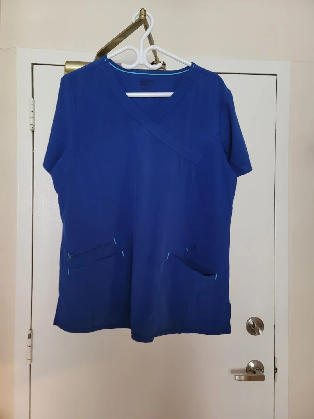 Assorted Scrub Tops And 2 Pair Black Pants - photo 3