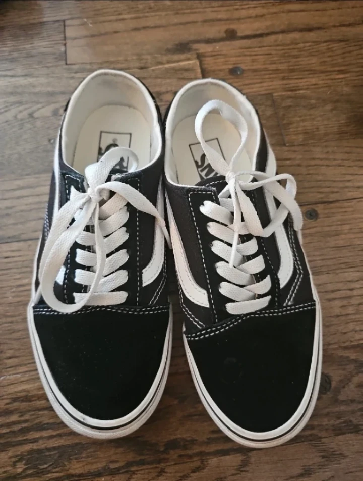 Vans Old Skool Black White Mule - photo 4