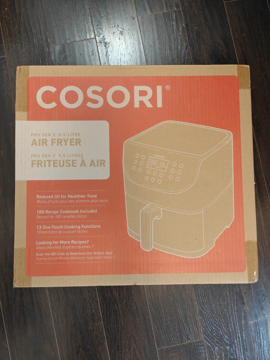 Brand New COSRI Pro Gen 2 Air Fryer 5.5 Litres