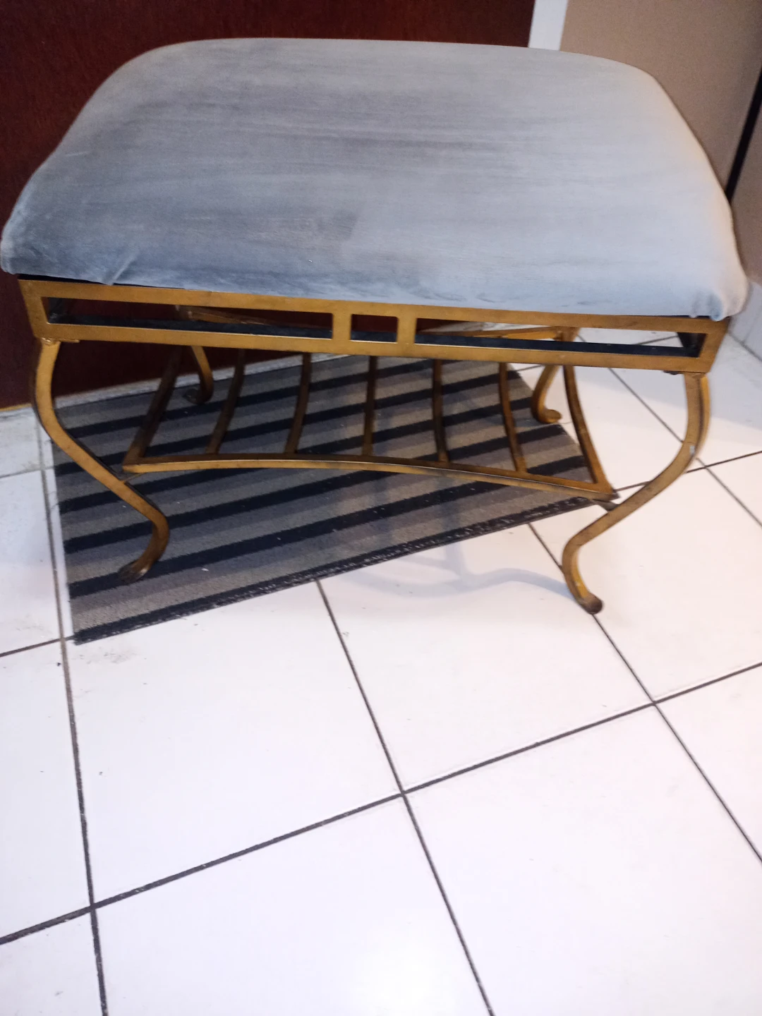 Metal Bench Or Foot Stool - photo 5