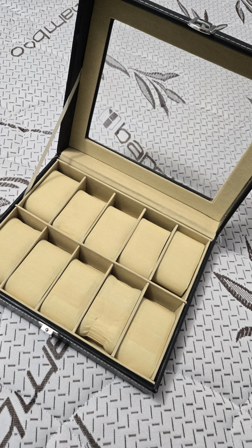 10 Slot Watch Display Case