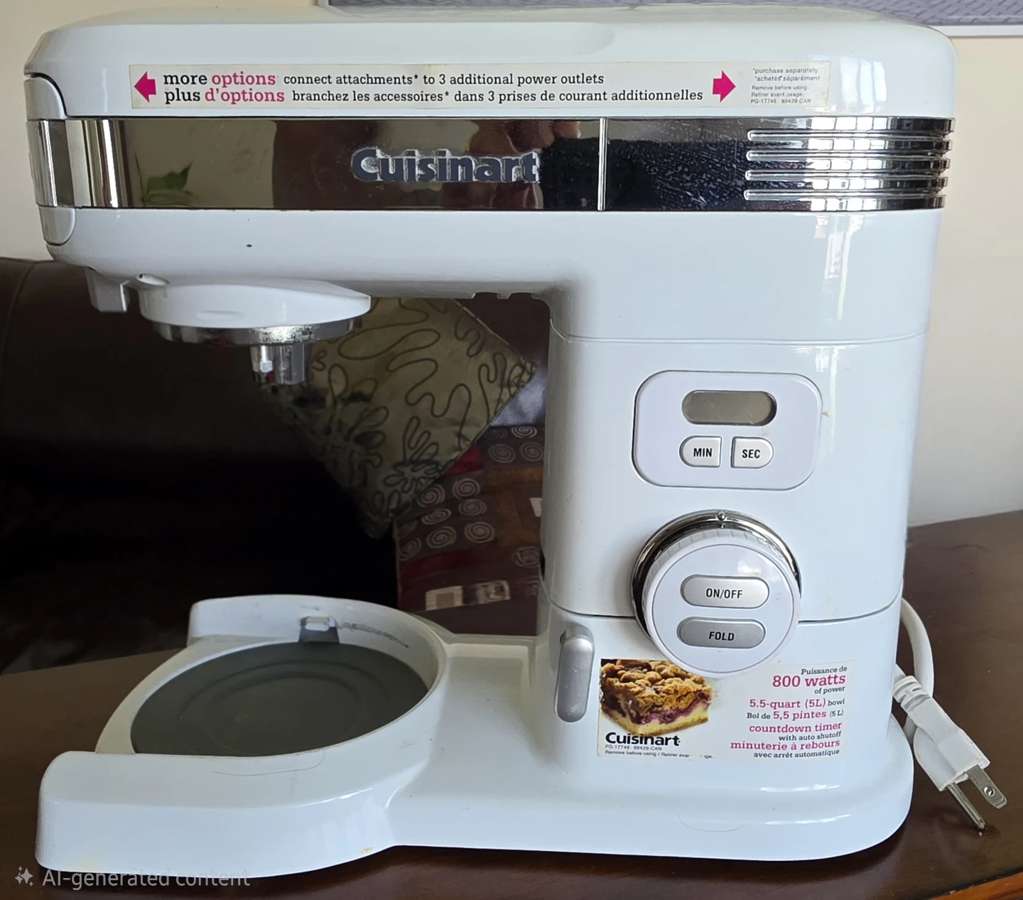 Cuisinart Stand Mixer 5.5-quart