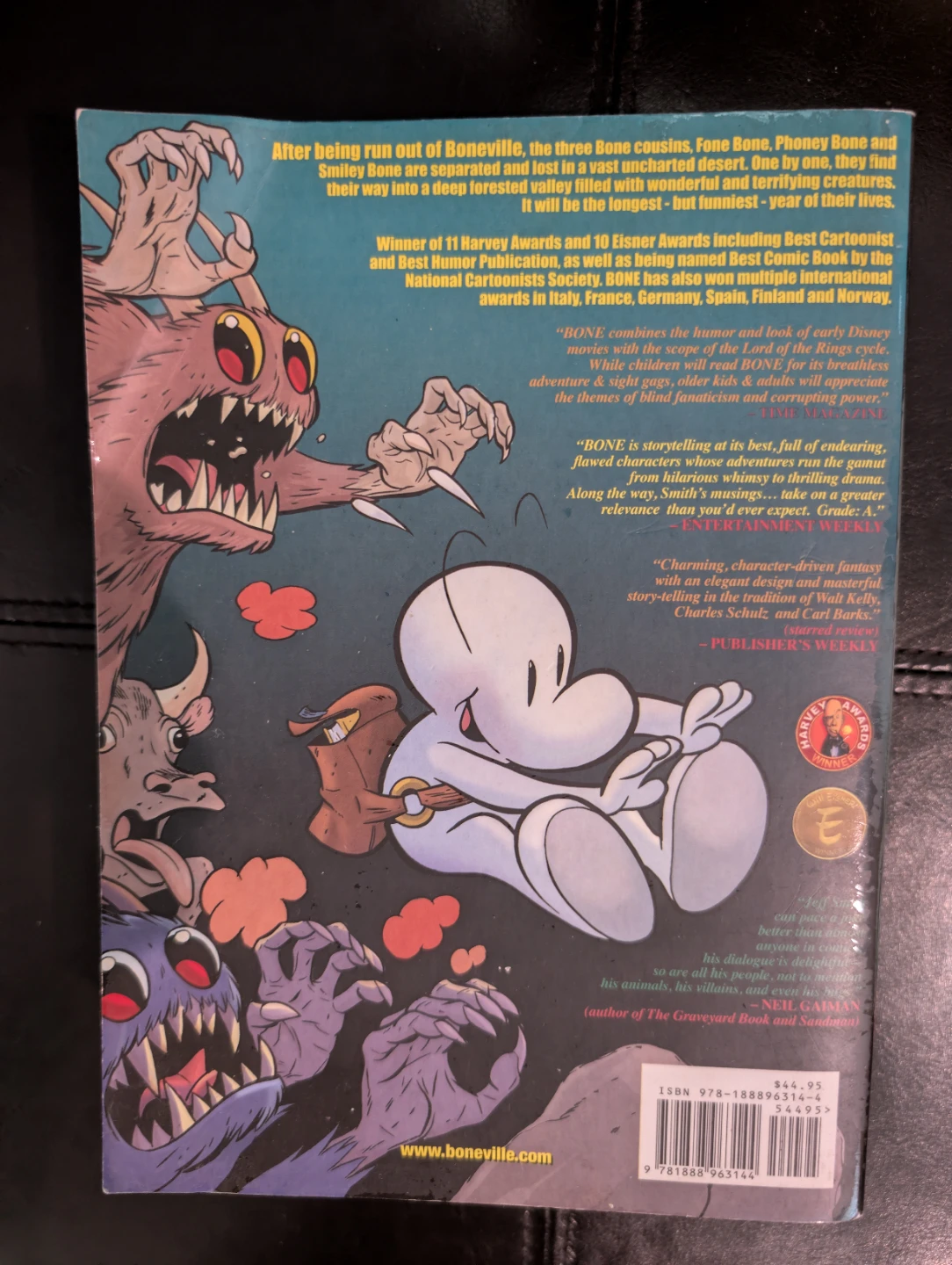 BONE: The Complete Cartoon Epic in One Volume  by Jeff Smith - photo 2