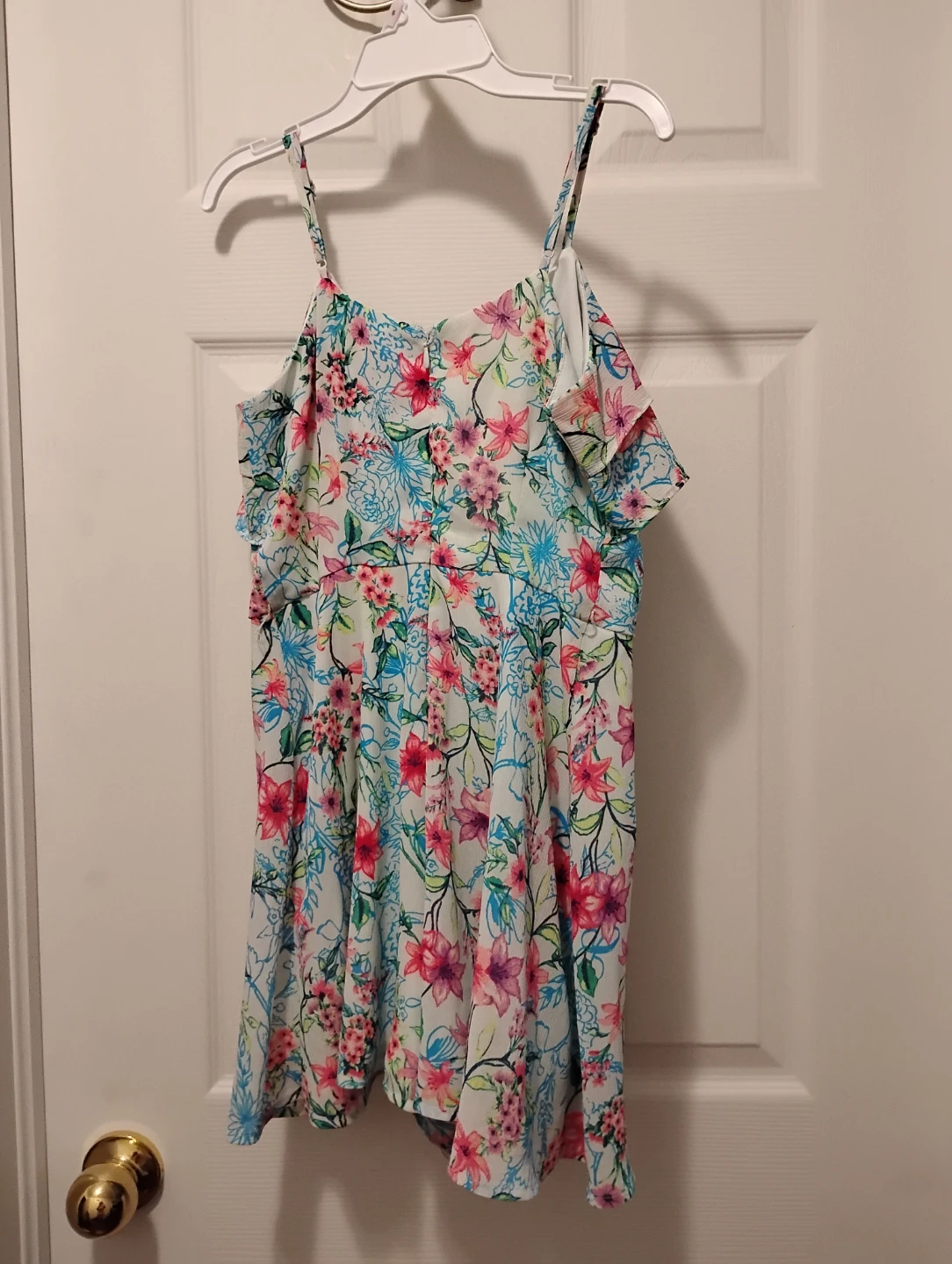 Girls Floral Ruffle Dress - photo 2
